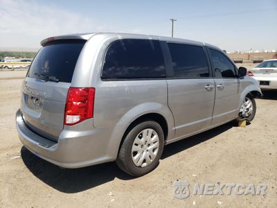Trzecie zdjęcie samochodu z tyłu: 2018 DODGE GRAND CARAVAN SE VIN:2C4RDGBG1JR181762 - miniatura