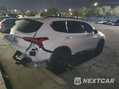 Trzecie zdjęcie samochodu z tyłu: 2023 HYUNDAI SANTA FE XRT VIN:5NMS6DAJ1PH490156 - miniatura