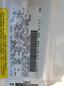 Zdjęcie 12 z 12 samochodu: 2013 TOYOTA TACOMA ACCESS CAB VIN:5TFTX4CN9DX029999 - miniatura