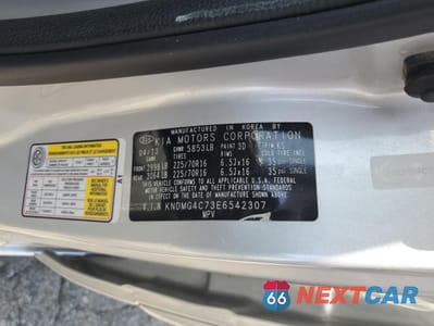 Zdjęcie 12 z 12 samochodu: 2014 KIA SEDONA LX VIN:KNDMG4C73E6542307 - miniatura
