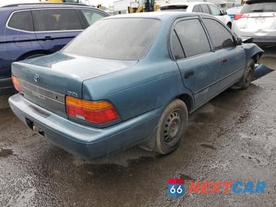 Trzecie zdjęcie samochodu z tyłu: 1995 TOYOTA COROLLA LE VIN:2T1AE09B2SC124256 - miniatura