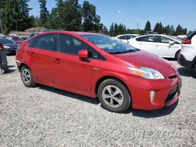 Czwarte zdjęcie samochodu z boku: 2015 TOYOTA PRIUS VIN:JTDKN3DU6F1940296 - miniatura