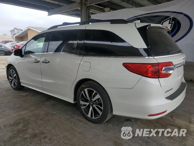 Drugie zdjęcie samochodu z przodu: 2019 HONDA ODYSSEY ELITE VIN:5FNRL6H93KB041098 - miniatura