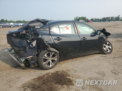Trzecie zdjęcie samochodu z tyłu: 2020 NISSAN SENTRA SV VIN:3N1AB8CVXLY225527 - miniatura