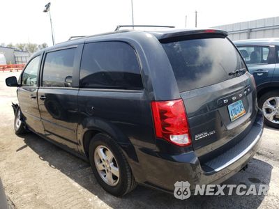 Drugie zdjęcie samochodu z przodu: 2012 DODGE GRAND CARAVAN SXT VIN:2C4RDGCG6CR329485 - miniatura