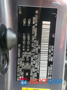 Zdjęcie 12 z 15 samochodu: 2017 LEXUS NX 200T BASE VIN:JTJYARBZ3H2066653 - miniatura