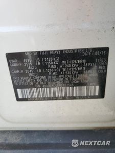 Zdjęcie 14 z 17 samochodu: 2017 SUBARU OUTBACK 2.5I LIMITED VIN:4S4BSAKC5H3227545 - miniatura