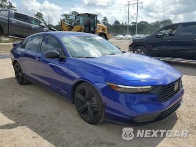 Czwarte zdjęcie samochodu z boku: 2024 HONDA ACCORD HYBRID SPORT-L VIN:1HGCY2F73RA033976 - miniatura