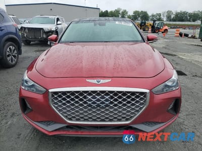 Piąte zdjęcie samochodu w środku: 2020 GENESIS G70 ELITE VIN:KMTG34LA8LU059992 - miniatura