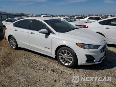 Czwarte zdjęcie samochodu z boku: 2019 FORD FUSION SE VIN:3FA6P0LU0KR263960 - miniatura