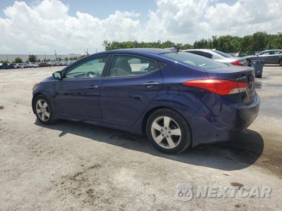 Drugie zdjęcie samochodu z przodu: 2013 HYUNDAI ELANTRA GLS VIN:5NPDH4AE6DH427574 - miniatura