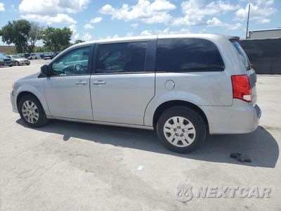 Drugie zdjęcie samochodu z przodu: 2018 DODGE GRAND CARAVAN SE VIN:2C4RDGBG6JR231538 - miniatura
