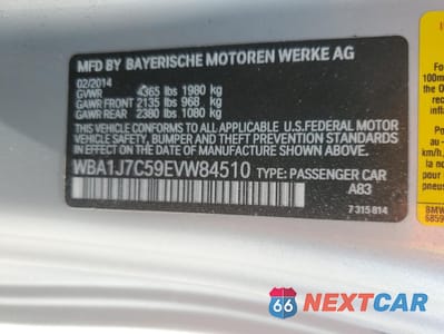 Zdjęcie 12 z 14 samochodu: 2014 BMW M235I VIN:WBA1J7C59EVW84510 - miniatura