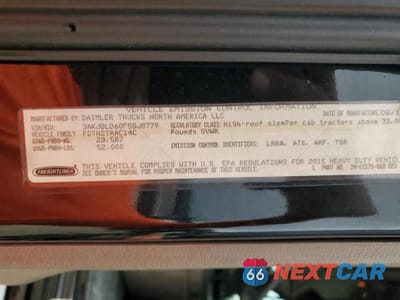 Zdjęcie 10 z 10 samochodu: 2015 FREIGHTLINER CASCADIA 125 VIN:3AKJGLD60FSGJ8779 - miniatura