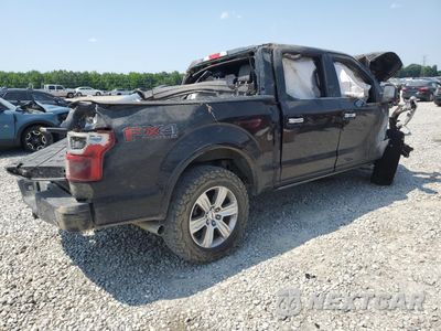 Trzecie zdjęcie samochodu z tyłu: 2019 FORD F150 SUPERCREW VIN:1FTEW1E44KFA92378 - miniatura
