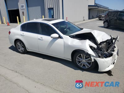 Czwarte zdjęcie samochodu z boku: 2011 INFINITI G25 BASE VIN:JN1DV6AP6BM830109 - miniatura