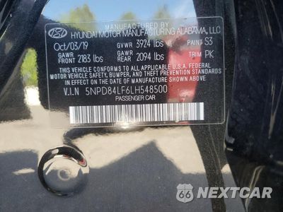 Zdjęcie 12 z 14 samochodu: 2020 HYUNDAI ELANTRA SEL VIN:5NPD84LF6LH548500 - miniatura
