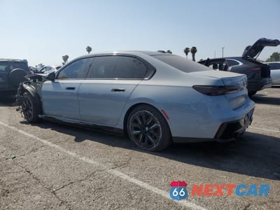 Drugie zdjęcie samochodu z przodu: 2023 BMW I7 XDRIVE60 VIN:WBY53EJ06PCN66454 - miniatura