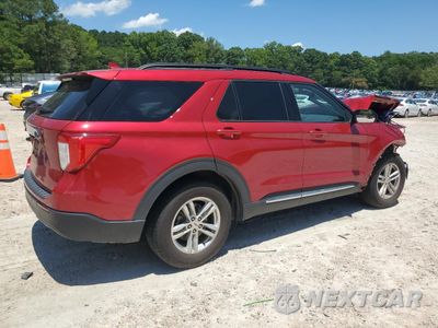 Trzecie zdjęcie samochodu z tyłu: 2020 FORD EXPLORER XLT VIN:1FMSK7DH7LGD12691 - miniatura