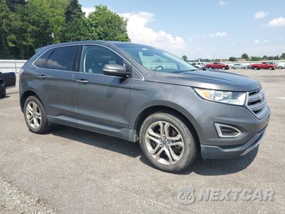 Czwarte zdjęcie samochodu z boku: 2017 FORD EDGE TITANIUM VIN:2FMPK4K91HBC03173 - miniatura