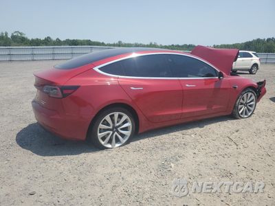 Trzecie zdjęcie samochodu z tyłu: 2018 TESLA MODEL 3 VIN:5YJ3E1EB2JF135224 - miniatura
