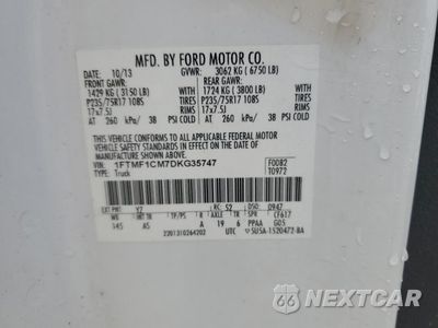 Zdjęcie 12 z 12 samochodu: 2013 FORD F150 VIN:1FTMF1CM7DKG35747 - miniatura