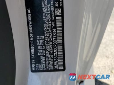 Zdjęcie 12 z 12 samochodu: 2023 BMW 230XI VIN:3MW33CM06P8D77834 - miniatura
