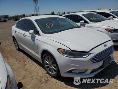 Czwarte zdjęcie samochodu z boku: 2017 FORD FUSION SE HYBRID VIN:3FA6P0LU5HR409181 - miniatura