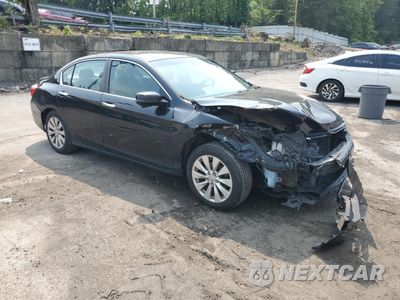 Czwarte zdjęcie samochodu z boku: 2013 HONDA ACCORD EX VIN:1HGCR2F7XDA259745 - miniatura