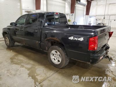 Drugie zdjęcie samochodu z przodu: 2007 DODGE DAKOTA QUAD SLT VIN:1D7HW48K17S128069 - miniatura