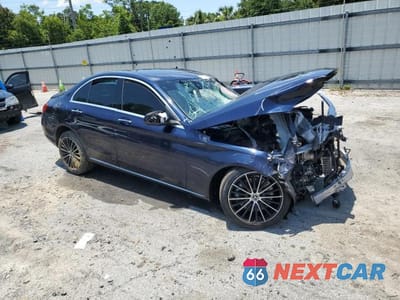 Czwarte zdjęcie samochodu z boku: 2020 MERCEDES-BENZ C 300 VIN:55SWF8DB1LU333525 - miniatura