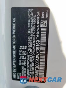 Zdjęcie 13 z 16 samochodu: 2021 BMW Z4 SDRIVE30I VIN:WBAHF3C05MWX36169 - miniatura