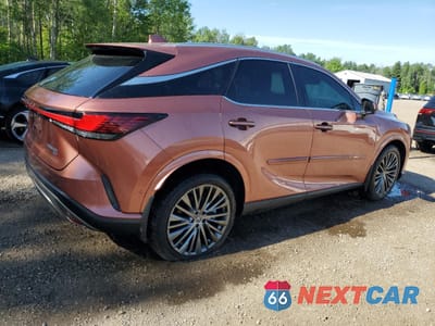 Trzecie zdjęcie samochodu z tyłu: 2024 LEXUS RX 350H BASE VIN:2T2BBMCA7RC029167 - miniatura