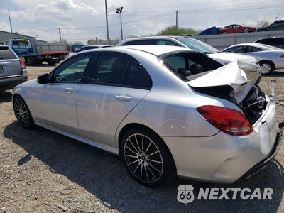 Drugie zdjęcie samochodu z przodu: 2018 MERCEDES-BENZ C 300 VIN:55SWF4JB8JU272152 - miniatura
