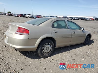 Trzecie zdjęcie samochodu z tyłu: 2002 CHRYSLER SEBRING LX VIN:1C3EL46X22N160738 - miniatura