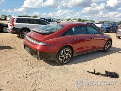 Trzecie zdjęcie samochodu z tyłu: 2023 HYUNDAI IONIQ 6 SEL VIN:KMHM34AA8PA046649 - miniatura