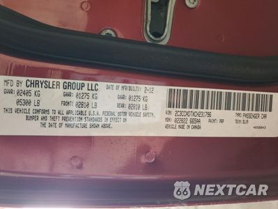 Zdjęcie 12 z 14 samochodu: 2012 CHRYSLER 300 S VIN:2C3CCADTXCH231796 - miniatura