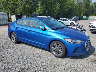 Czwarte zdjęcie samochodu z boku: 2018 HYUNDAI ELANTRA SEL VIN:5NPD84LF2JH251379 - miniatura