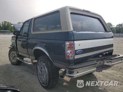 Drugie zdjęcie samochodu z przodu: 1993 FORD BRONCO U100 VIN:1FMEU15N0PLA26672 - miniatura