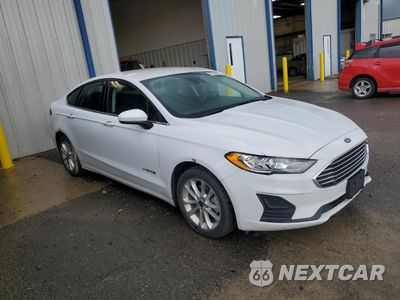 Czwarte zdjęcie samochodu z boku: 2019 FORD FUSION SE VIN:3FA6P0LU5KR284951 - miniatura