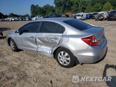 Drugie zdjęcie samochodu z przodu: 2012 HONDA CIVIC LX VIN:2HGFB2F51CH573901 - miniatura
