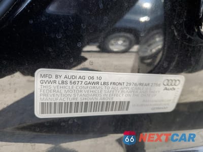 Zdjęcie 13 z 13 samochodu: 2011 AUDI S6 PRESTIGE VIN:WAUBNAFB3BN002806 - miniatura