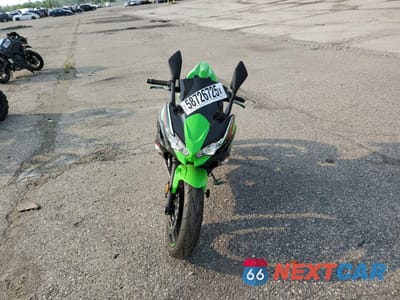 Drugie zdjęcie samochodu z przodu: 2022 KAWASAKI EX650 N VIN:ML5EXEN18NDA76305 - miniatura