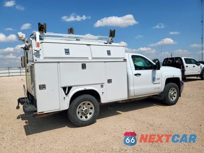 Trzecie zdjęcie samochodu z tyłu: 2015 CHEVROLET SILVERADO C3500 VIN:1GB3CYCG7FZ536996 - miniatura