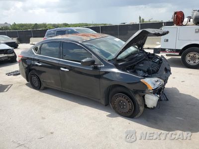Czwarte zdjęcie samochodu z boku: 2014 NISSAN SENTRA S VIN:3N1AB7AP1EY339644 - miniatura