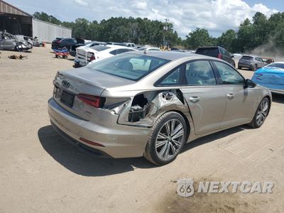 Trzecie zdjęcie samochodu z tyłu: 2021 AUDI A6 PREMIUM PLUS VIN:WAUE3AF24MN057769 - miniatura