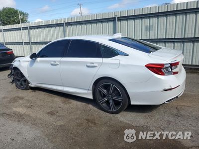 Drugie zdjęcie samochodu z przodu: 2018 HONDA ACCORD LX VIN:1HGCV1F14JA117310 - miniatura