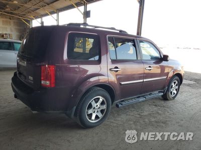 Trzecie zdjęcie samochodu z tyłu: 2011 HONDA PILOT TOURING VIN:5FNYF3H97BB013158 - miniatura