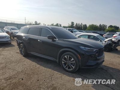 Czwarte zdjęcie samochodu z boku: 2024 INFINITI QX60 LUXE VIN:5N1DL1FS1RC340143 - miniatura