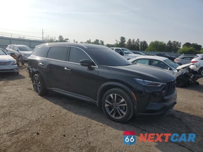 Czwarte zdjęcie samochodu z boku: 2024 INFINITI QX60 LUXE VIN:5N1DL1FS1RC340143 - miniatura